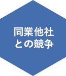 同業他社との競争